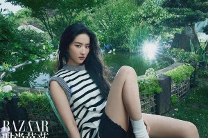 刘亦菲LV时尚大片登顶85花，五大女刊大满贯
